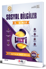 Ulti Yayınları 5. Sınıf Sosyal Bilgiler Ulti Haftalık Ödev Föyleri Ulti Yayınları