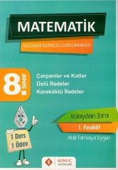 SÜPER FİYAT - Sonuç 8. Sınıf Matematik Konu Özetli Soru Bankası Fasikül Seti Sonuç Yayınları