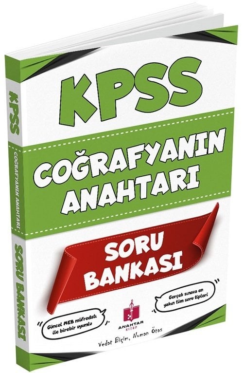 Anahtar Kitap KPSS Coğrafyanın Anahtarı Soru Bankası Anahtar Kitap