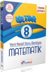 Köşebilgi 8. Sınıf Matematik Ultra Çözümlü Soru Bankası Köşebilgi Yayınları