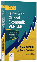 Dizgi Kitap A'dan Z'ye Güncel Ekonomik Veriler Konu Anlatımlı Soru Bankası Dizgi Kitap