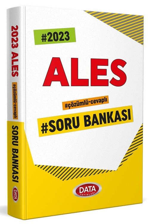 Data 2023 ALES Soru Bankası Çözümlü Cevaplı Data Yayınları