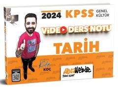 HocaWebde 2024 KPSS Tarih Video Ders Notu - Kadir Koç HocaWebde Yayınları