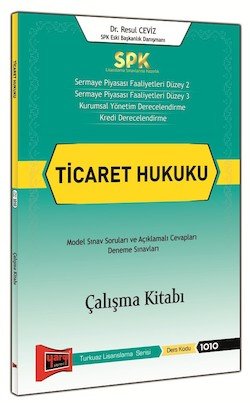 Yargı SPK 1010 Ticaret Hukuku Çalışma Kitabı Yargı Yayınları