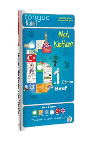 Tonguç 6. Sınıf 1. Dönem 6.1 Akıl Notları Tonguç Akademi