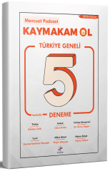 Dizgi Kitap Kaymakamlık Mevzuat Podcast Kaymakam Ol Türkiye Geneli Fasikül 5 Deneme Çözümlü Dizgi Kitap Yayınları