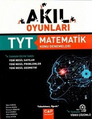 Çap Yayınları YKS TYT Akıl Oyunları Matematik Konu Denemeleri Video Çözümlü Çap Yayınları