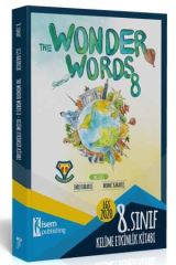 İsem 2020 8. Sınıf LGS İngilizce Kelime Etkinlik Kitabı - The Wonder Words 8 İsem Yayıncılık