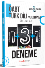 SÜPER FİYAT - İndeks Akademi ÖABT Türk Dili ve Edebiyatı 5 Deneme Dijital Çözümlü İndeks Akademi Yayıncılık