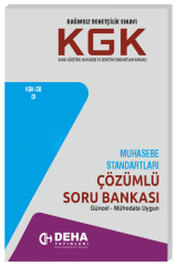 Deha KGK Muhasebe Standartları Soru Bankası Deha Yayınları