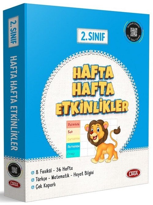 Data 2. Sınıf Hafta Hafta Etkinlikler Seti Data Yayınları