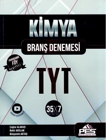 Pes Yayınları YKS TYT Kimya 35x7 Branş Denemesi Pes Yayınları