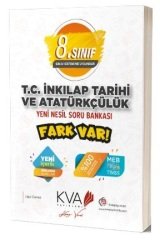 KVA Koray Varol 8. Sınıf TC İnkılap Tarihi ve Atatürkçülük Fark Var Soru Bankası KVA Koray Varol Yayınları