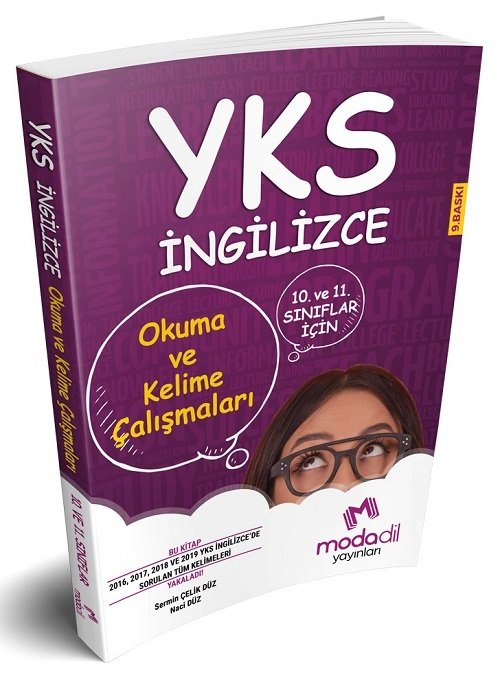 Modadil YKS 10. ve 11. Sınıflar için İngilizce Okuma Kelime ve Çeviri Çalışmaları Modadil Yayınları