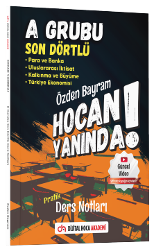 Dijital Hoca KPSS A Grubu Son Dörtlü Hocan Yanında Pratik Ders Notları - Özden Bayram Dijital Hoca Akademi