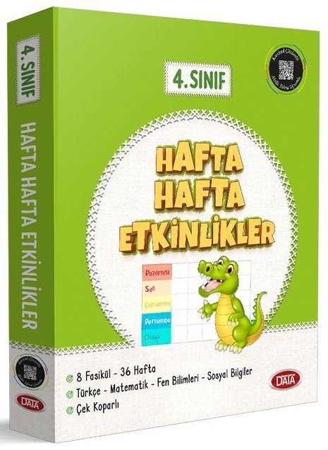 Data 4. Sınıf Hafta Hafta Etkinlikler Seti Data Yayınları