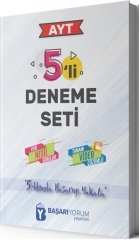 Başarıyorum YKS AYT 5 li Deneme Seti Başarıyorum Yayınları