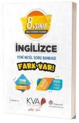 KVA Koray Varol 8. Sınıf İngilizce Fark Var Soru Bankası KVA Koray Varol Yayınları