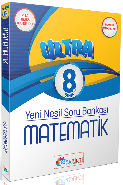 Köşebilgi 8. Sınıf Matematik Ultra Çözümsüz Soru Bankası Köşebilgi Yayınları