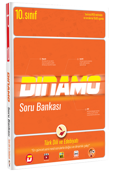 Tonguç 10. Sınıf Türk Dili ve Edebiyatı Dinamo Soru Bankası Tonguç Akademi