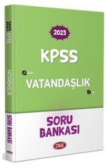 SÜPER FİYAT - Data 2023 KPSS Vatandaşlık Soru Bankası Çözümlü Data Yayınları