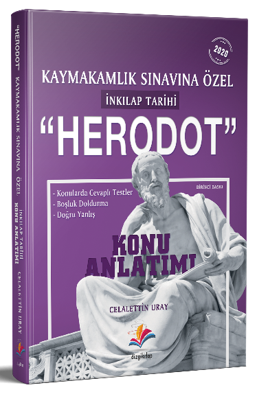 Dizgi Kitap 2020 Kaymakamlık Herodot İnkılap Tarihi Konu Anlatımlı Dizgi Kitap