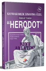 Dizgi Kitap 2020 Kaymakamlık Herodot İnkılap Tarihi Konu Anlatımlı Dizgi Kitap