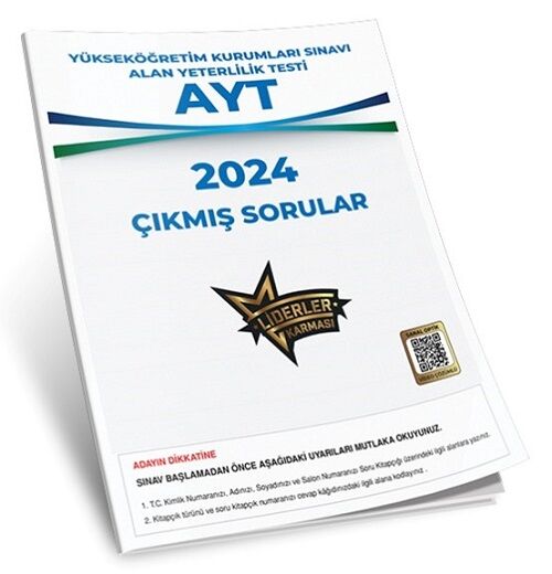 Liderler Karması 2024 YKS AYT Çıkmış Sorular Çözümlü Liderler Karması