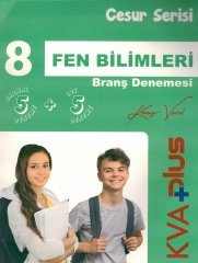 KVA Koray Varol 8. Sınıf Fen Bilimleri Cesur Serisi 10 Deneme KVA Koray Varol Yayınları