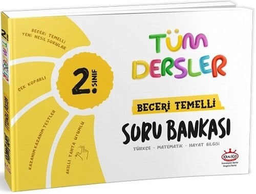 Kral Kızı 2. Sınıf Tüm Dersler Beceri Temelli Soru Bankası Kral Kızı Yayınları