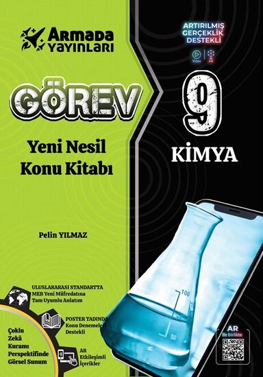 Armada 9. Sınıf Kimya Görev Konu Kitabı Armada Yayınları