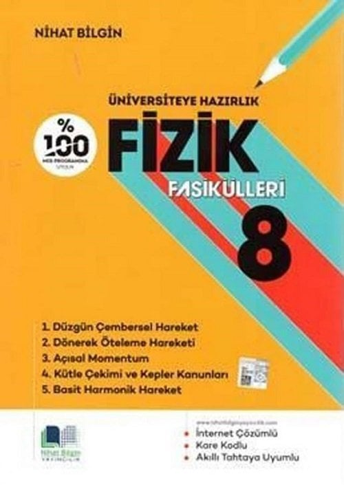 Nihat Bilgin Fizik Fasikülleri-8 Nihat Bilgin Yayınları