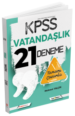 SÜPER FİYAT - İndeks Akademi KPSS Vatandaşlık 21 Deneme Çözümlü - Mehmet Yalçın İndeks Akademi Tercih Akademi Yayıncılık