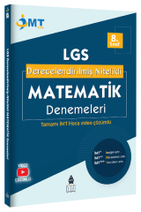 İMT Hoca 8. Sınıf LGS Matematik Derecelendirilmiş Nitelikli Denemeler Video Çözümlü İMT Hoca