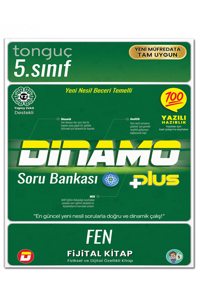 Tonguç 5. Sınıf Fen Bilimleri Dinamo Soru Bankası Tonguç Akademi