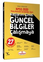 SÜPER FİYAT - Yönerge 2020 KPSS Başlarım Şimdi Güncel Bilgiler Çalışmaya Konu Anlatımı (27 Deneme İlaveli) - Kadir Koç Yönerge Yayınları