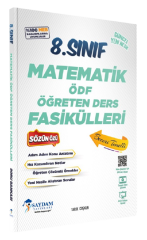 Saydam 8. Sınıf Matematik ÖDF Öğreten Ders Fasikülleri Saydam Yayınları