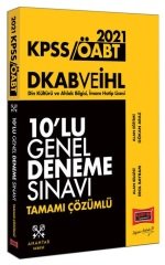 Yargı 2021 ÖABT Din Kültürü İmam Hatip Lisesi Meslek Dersleri 10 Deneme Sınavı Çözümlü Yargı Yayınları