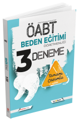 SÜPER FİYAT - İndeks Akademi ÖABT Beden Eğitimi Öğretmenliği 3 Deneme Çözümlü İndeks Akademi Tercih Akademi Yayıncılık