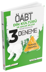 SÜPER FİYAT - İndeks Akademi ÖABT Din Kültürü ve Ahlak Bilgisi Öğretmenliği 3 Deneme Çözümlü İndeks Akademi Tercih Akademi Yayıncılık