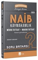 Dizgi Kitap 2020 Artıvizyon NAİB Kaymakamlık Mikro İktisat-Makro İktisat Soru Bankası - Mehmet Kablama Dizgi Kitap Yayınları