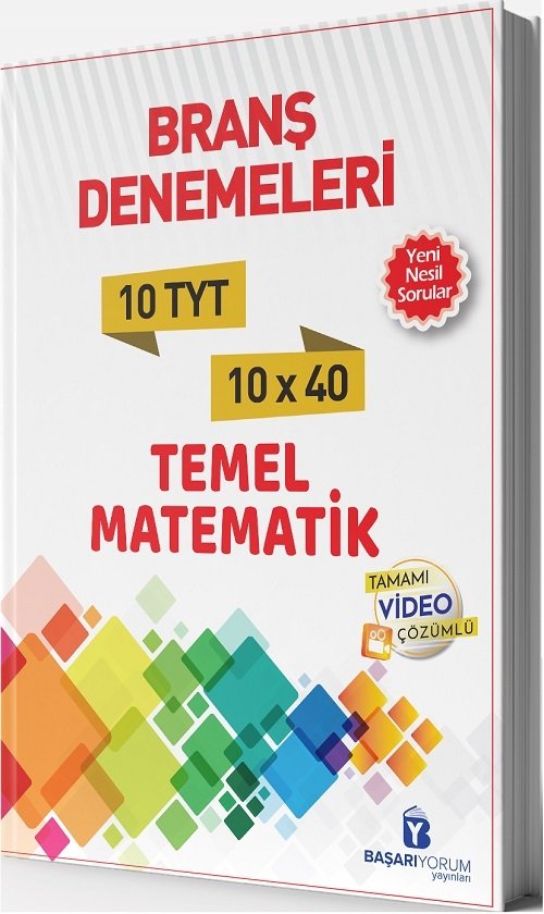 Başarıyorum YKS TYT Temel Matematik 10x40 Deneme Başarıyorum Yayınları