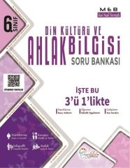 Özgün Bilim 6. Sınıf Din Kültürü ve Ahlak Bilgisi İşte Bu 3 ü 1 likte Soru Bankası Özgün Bilim Yayınları