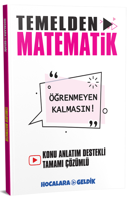 SÜPER FİYAT - Hocalara Geldik KPSS TYT Temelden Matematik Soru Bankası Hocalara Geldik