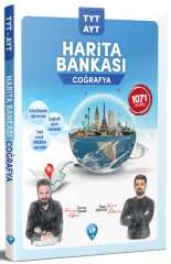 Dizgi Kitap YKS TYT AYT Coğrafya Harita Bankası Dizgi Kitap