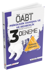 SÜPER FİYAT - İndeks Akademi ÖABT Psikolojik Danışma ve Rehberlik Öğretmenliği 3 Deneme Çözümlü İndeks Akademi Tercih Akademi Yayıncılık