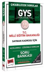 Yargı 2023 GYS MEB Milli Eğitim Bakanlığı Sayman Çıkabilecek Sorular Soru Bankası Görevde Yükselme Yargı Yayınları