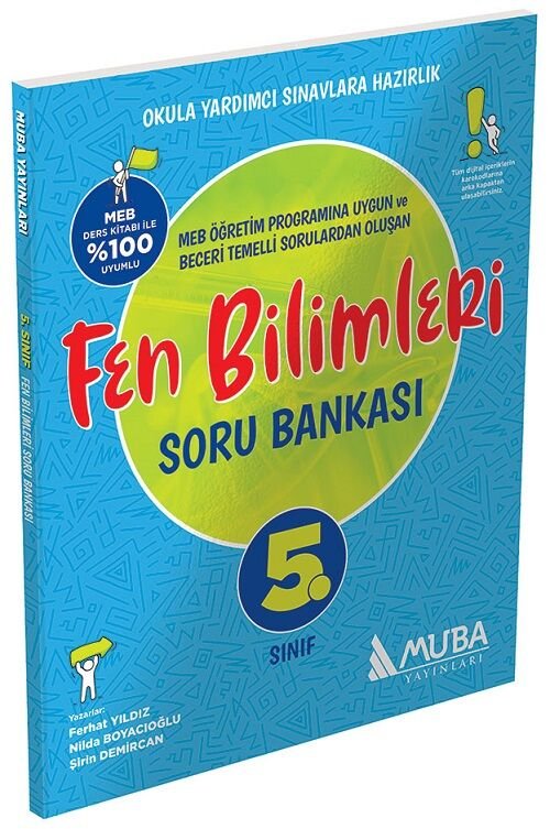 Muba 5. Sınıf Fen Bilimleri Soru Bankası Muba Yayınları