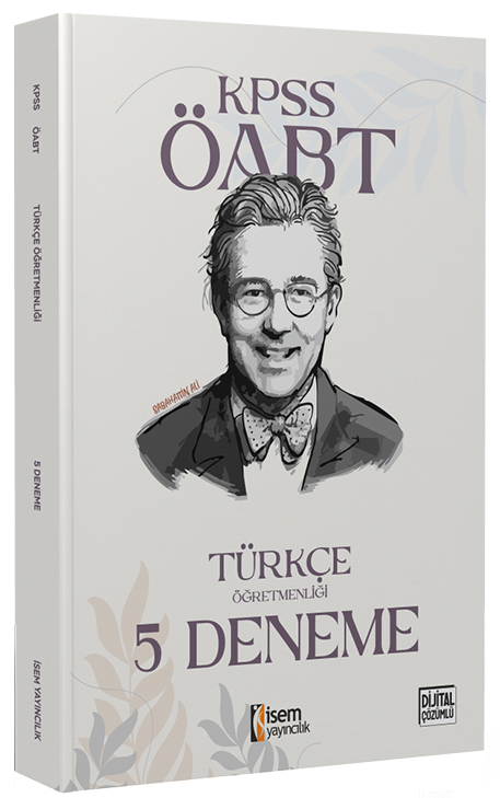 İsem 2023 ÖABT Türkçe Öğretmenliği 5 Deneme Çözümlü İsem Yayıncılık