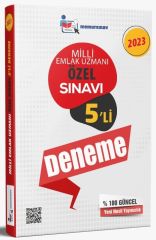 Memur Sınav 2023 Milli Emlak Uzmanı Özel Sınavı 5 li Deneme Memur Sınav